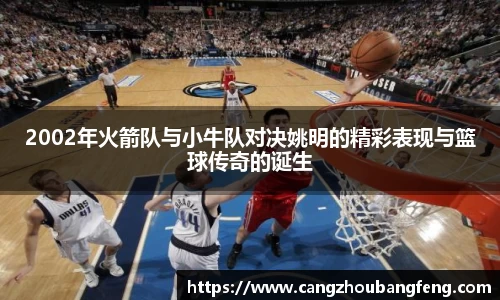 2002年火箭队与小牛队对决姚明的精彩表现与篮球传奇的诞生